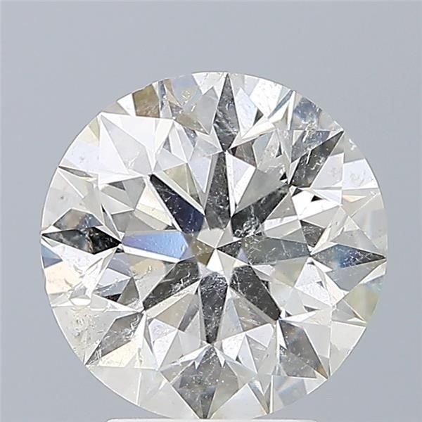 3.00ct H SI2 Excellent Cut Round Diamond