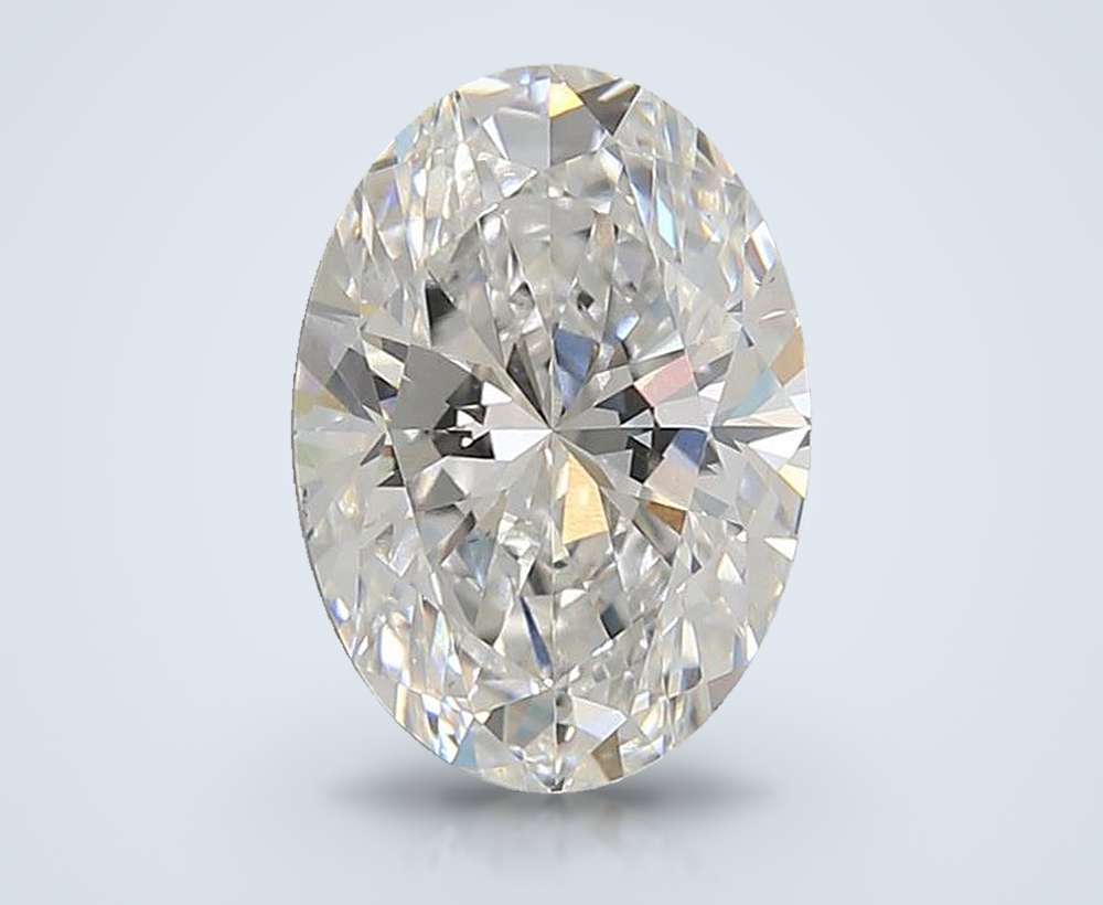 3.00 Carat Oval Lab Diamond
