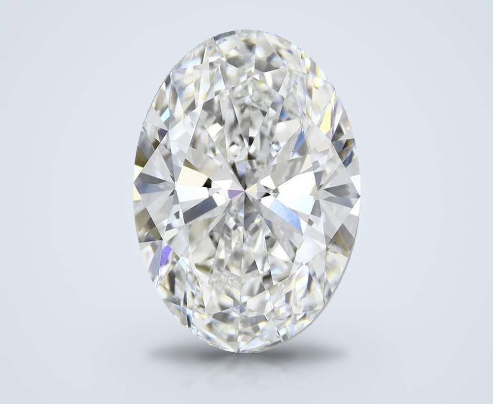 4.91 Carat Oval Lab Diamond