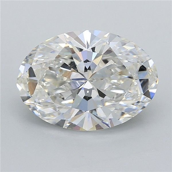 4.04ct G VVS2 Rare Carat Ideal Cut Oval Lab Grown Diamond