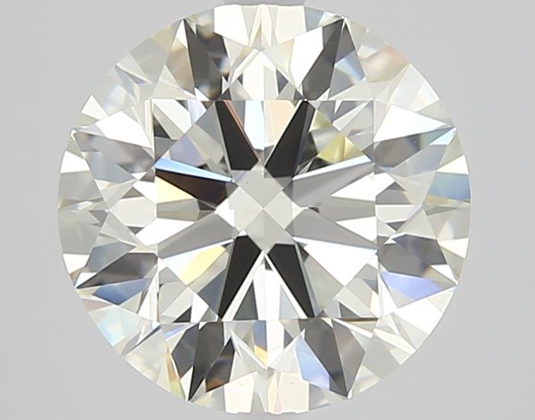 3.04ct J VS1 Rare Carat Ideal Cut Round Diamond