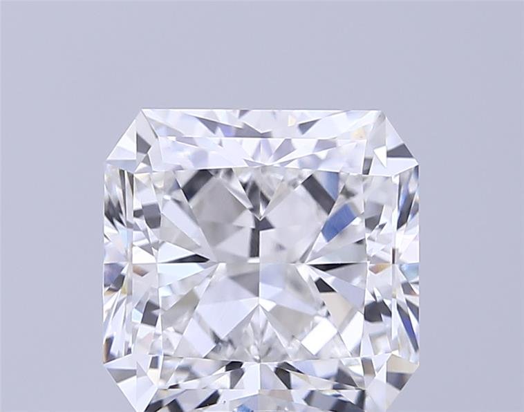 5.07ct F VS1 Rare Carat Ideal Cut Radiant Lab Grown Diamond