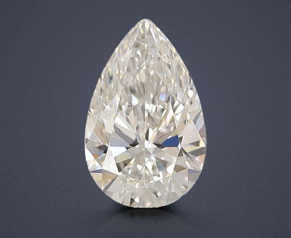 1.71 Carat Pear Lab Diamond