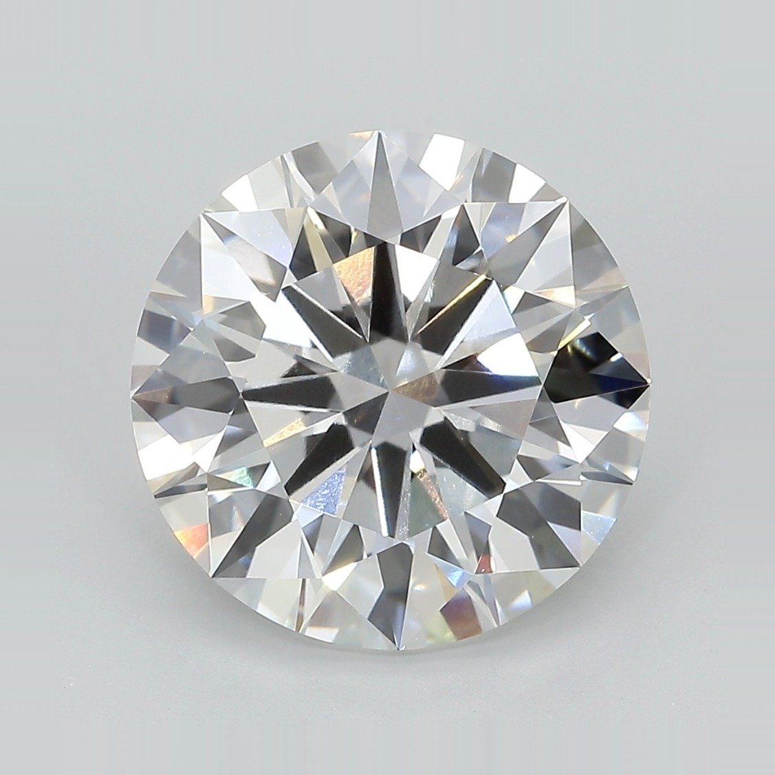 6.75ct E VVS2 Rare Carat Ideal Cut Round Lab Grown Diamond