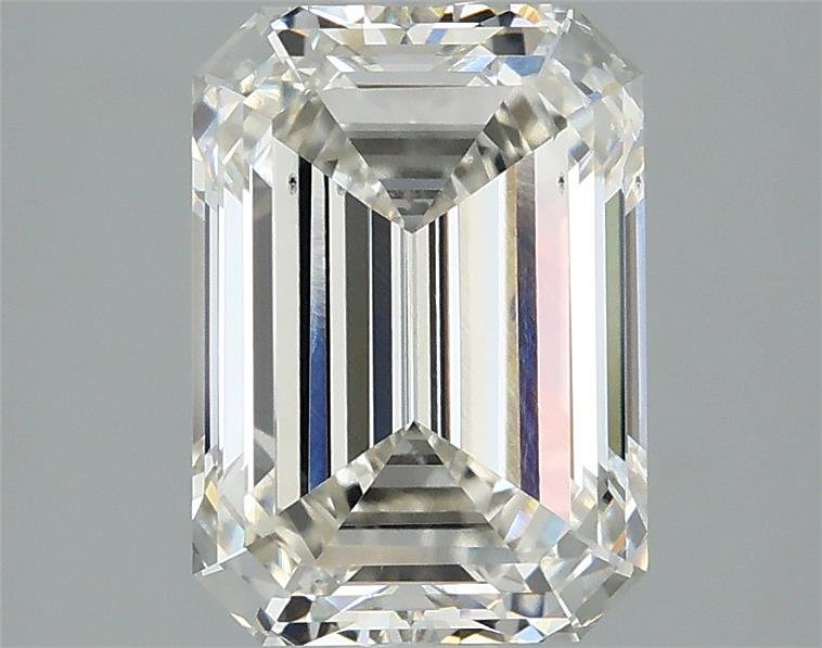 2.59ct H VS2 Rare Carat Ideal Cut Emerald Lab Grown Diamond