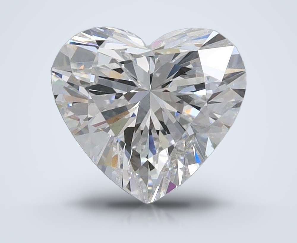 1.50 Carat Heart Lab Diamond