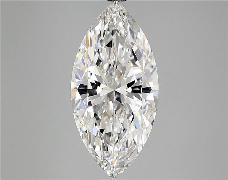 4.01ct F VVS1 Rare Carat Ideal Cut Marquise Diamond