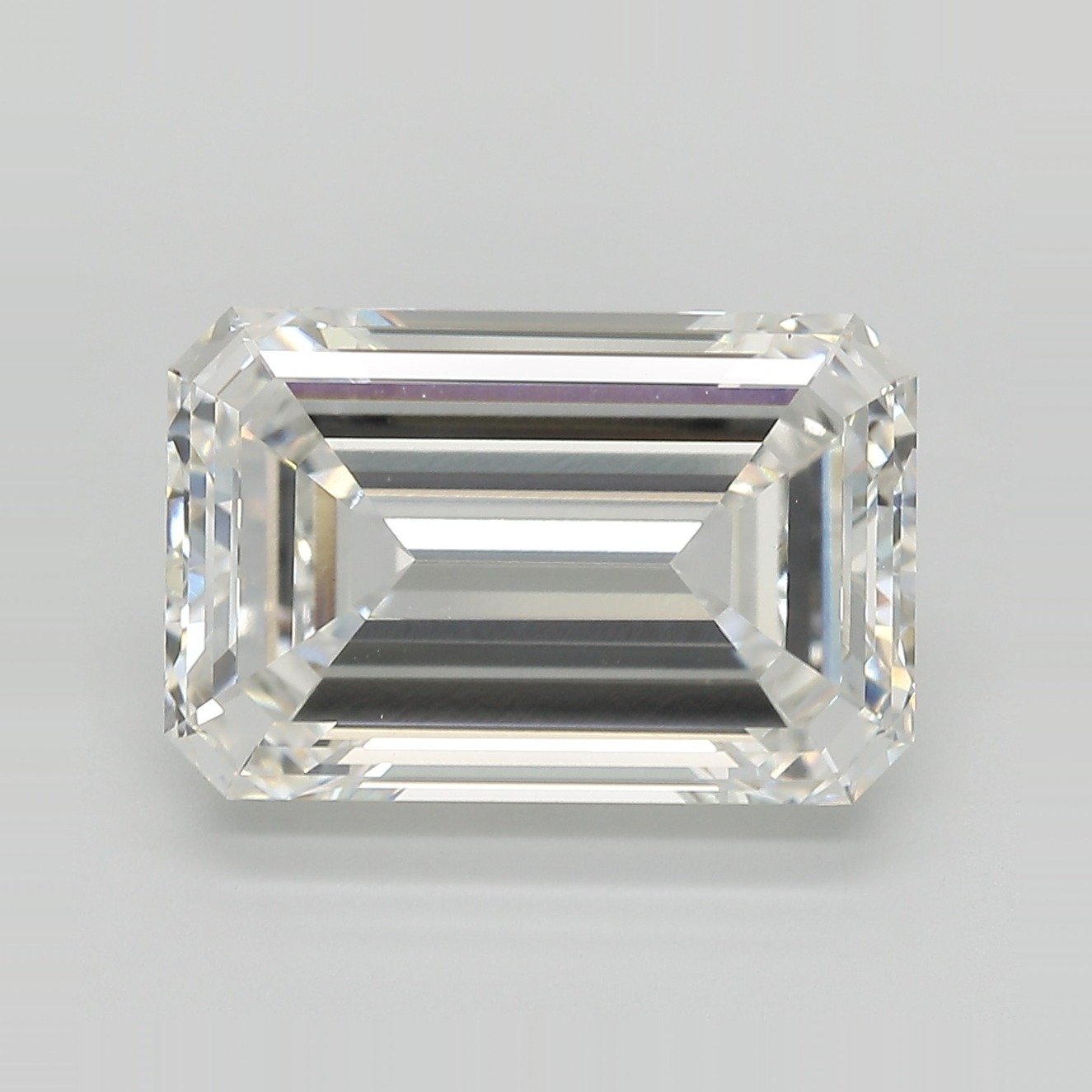 8.36ct G VVS2 Excellent Cut Emerald Lab Grown Diamond