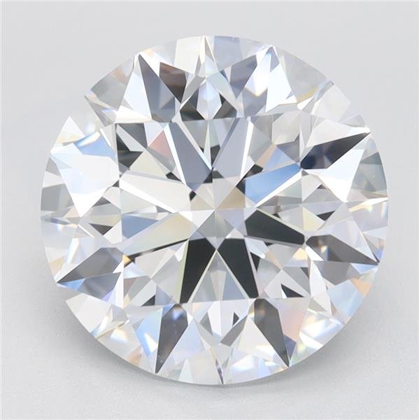 4.41ct F VVS2 Rare Carat Ideal Cut Round Lab Grown Diamond