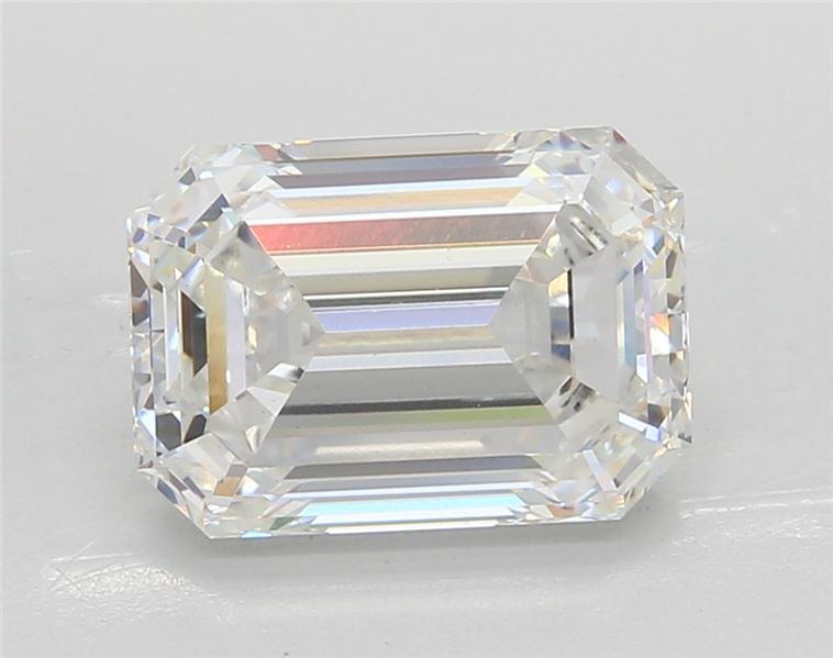 4.06ct G VS1 Rare Carat Ideal Cut Emerald Lab Grown Diamond