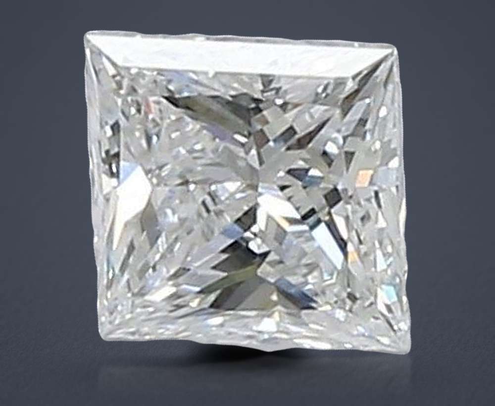 0.62 Carat Princess Lab Diamond
