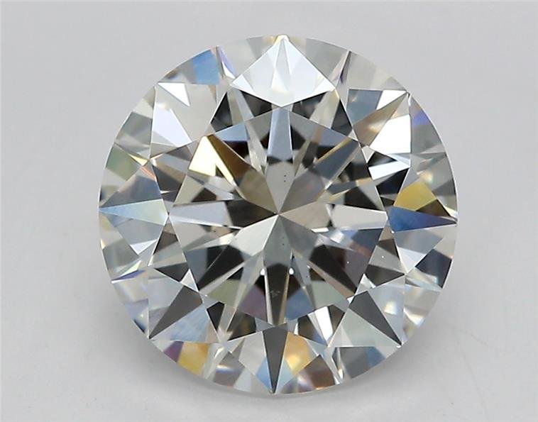 2.51ct F VS1 Excellent Cut Round Lab Grown Diamond