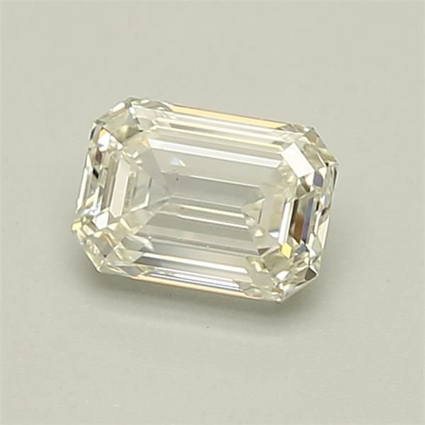 0.90ct I VS2 Rare Carat Ideal Cut Emerald Diamond