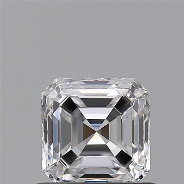 0.64ct E IF Excellent Cut Asscher Diamond