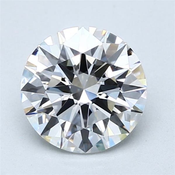 1.67ct E VVS2 Rare Carat Ideal Cut Round Diamond