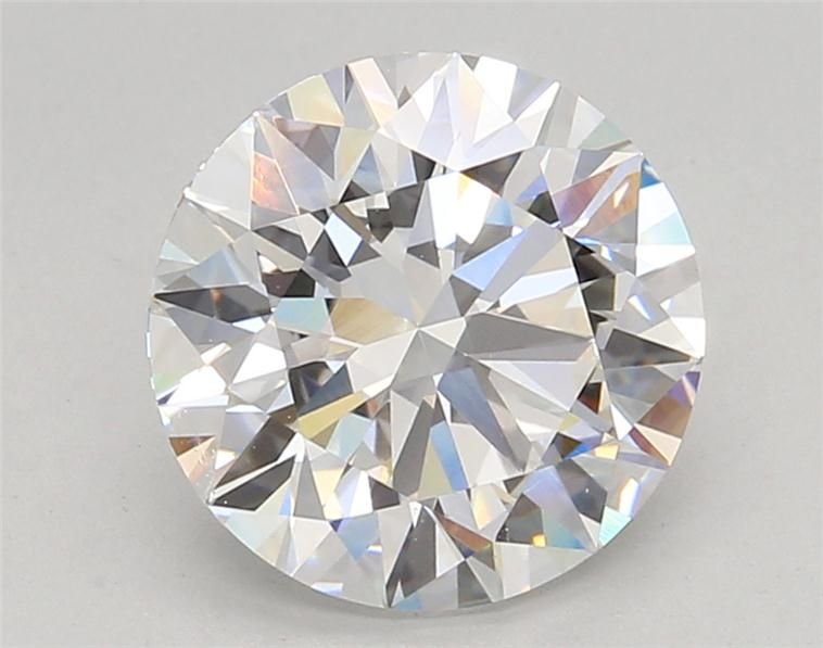 3.02ct E VS1 Rare Carat Ideal Cut Round Lab Grown Diamond