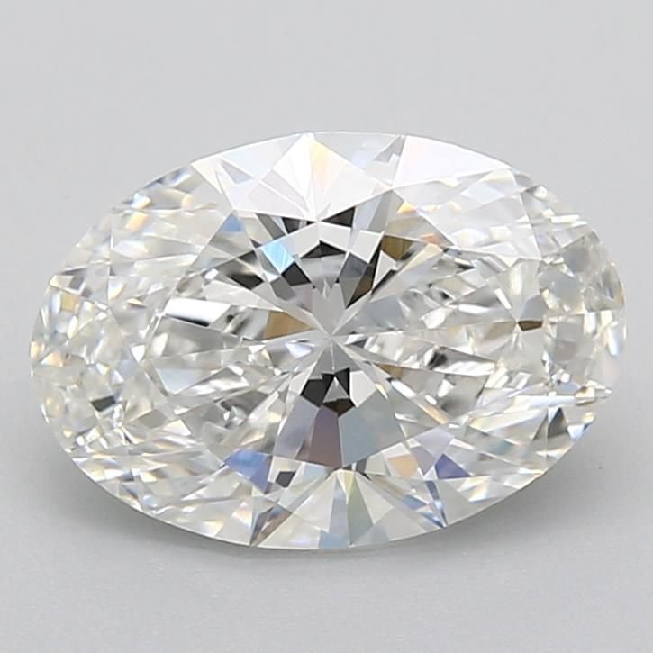 3.00ct E VVS2 Rare Carat Ideal Cut Oval Lab Grown Diamond