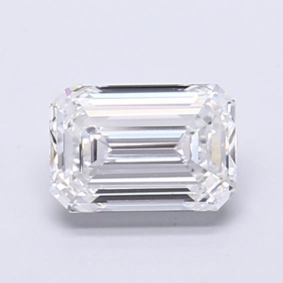 1.45ct D VVS2 Rare Carat Ideal Cut Emerald Lab Grown Diamond