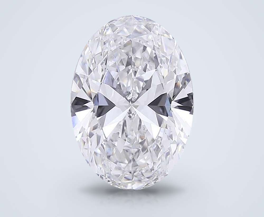 7.20 Carat Oval Lab Diamond
