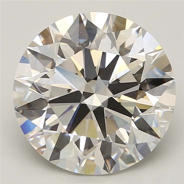 6.40ct H VVS2 Excellent Cut Round Lab Grown Diamond