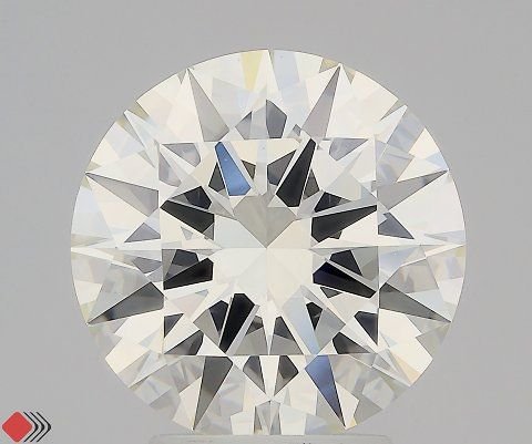 3.75ct J VVS2 Excellent Cut Round Diamond