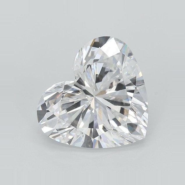 6.12ct E VS1 Excellent Cut Heart Lab Grown Diamond