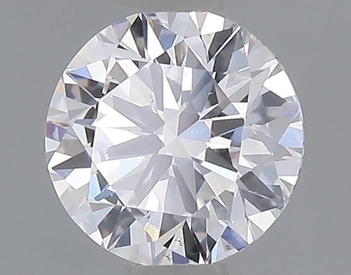 0.59ct D VS2 Excellent Cut Round Lab Grown Diamond