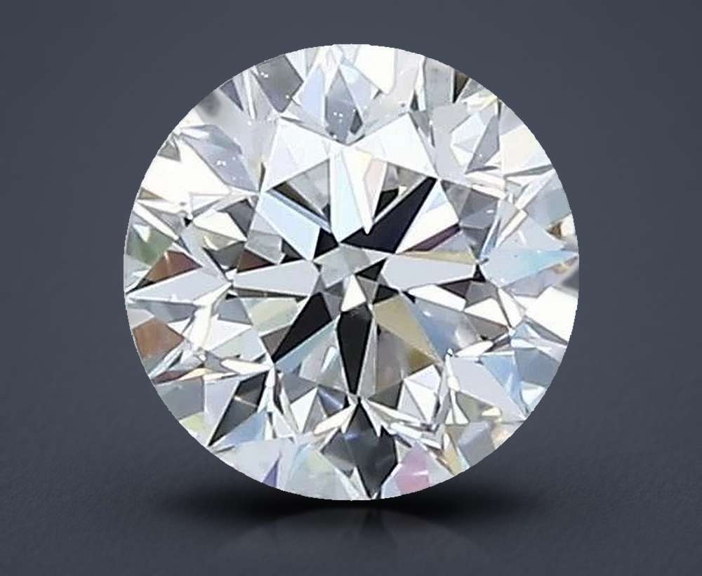 0.70 Carat Round Natural Diamond