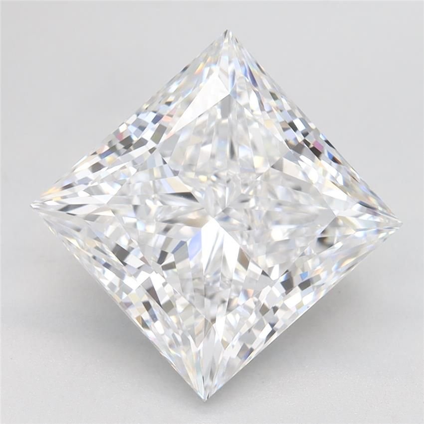 5.00ct D VVS2 Rare Carat Ideal Cut Princess Lab Grown Diamond