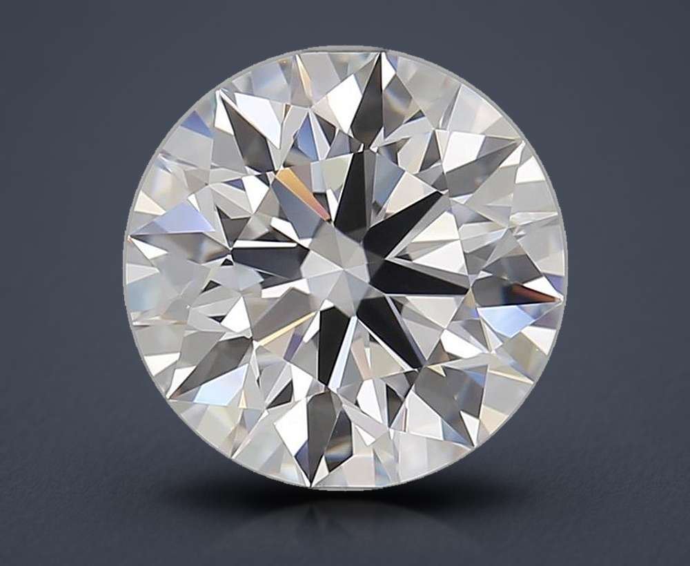 4.02 Carat Round Lab Diamond