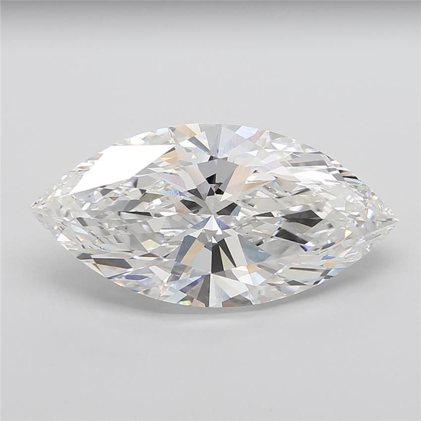 12.21ct F VVS2 Rare Carat Ideal Cut Marquise Lab Grown Diamond