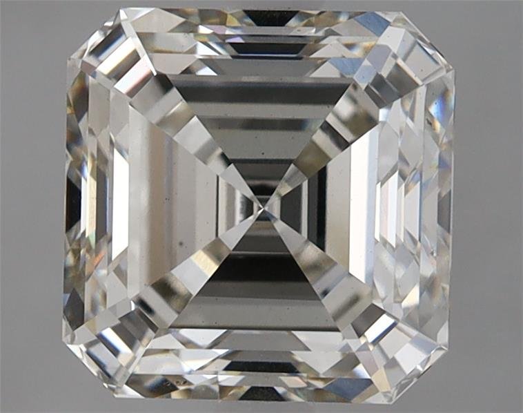 3.56ct I VS1 Rare Carat Ideal Cut Asscher Lab Grown Diamond