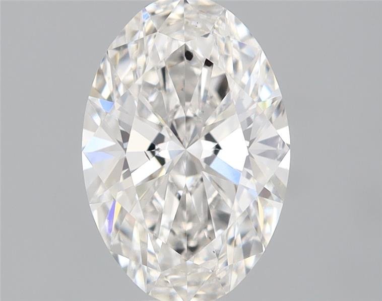 1.08ct F SI1 Rare Carat Ideal Cut Oval Lab Grown Diamond