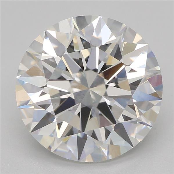 2.56ct E VVS2 Rare Carat Ideal Cut Round Lab Grown Diamond