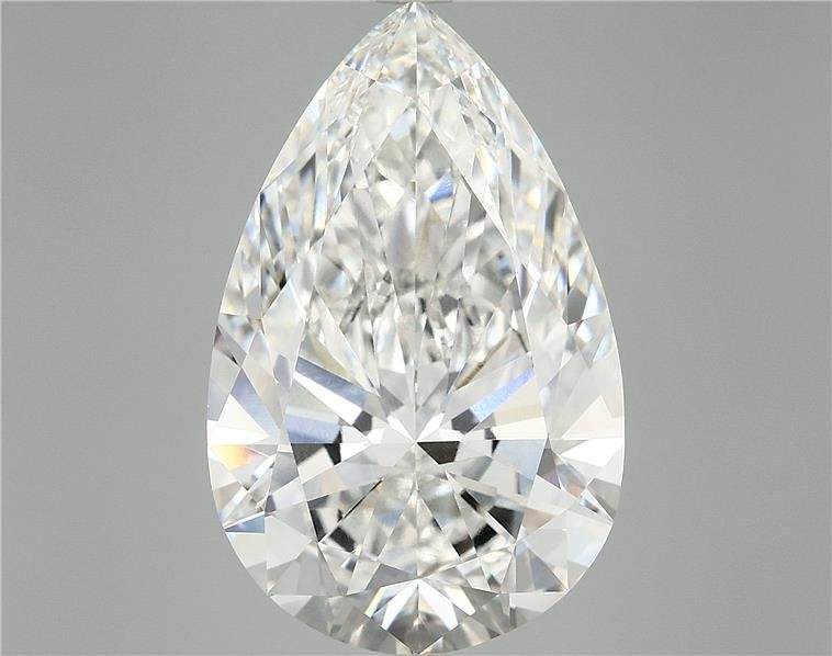 10.33ct F VVS2 Rare Carat Ideal Cut Pear Lab Grown Diamond