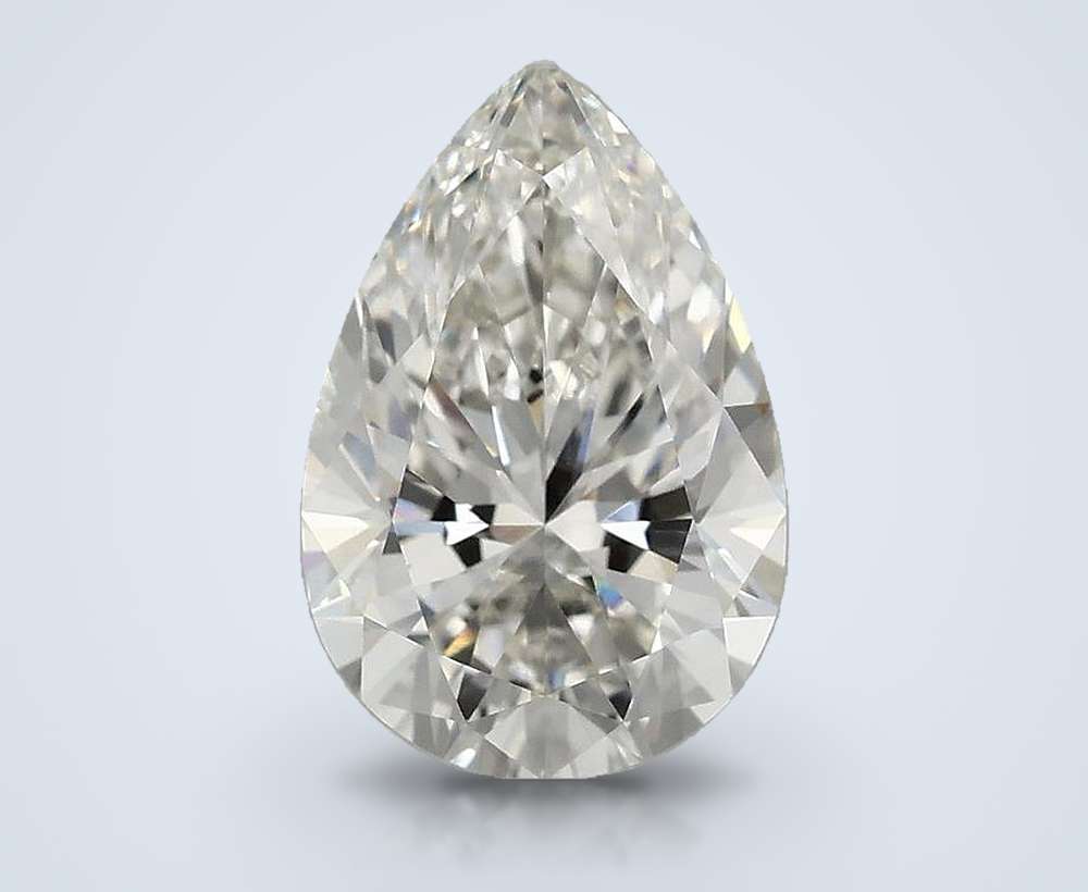 2.59 Carat Pear Lab Diamond