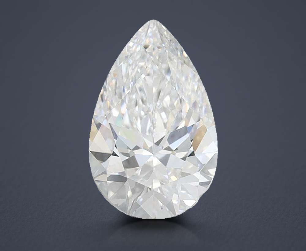 1.04 Carat Pear Lab Diamond