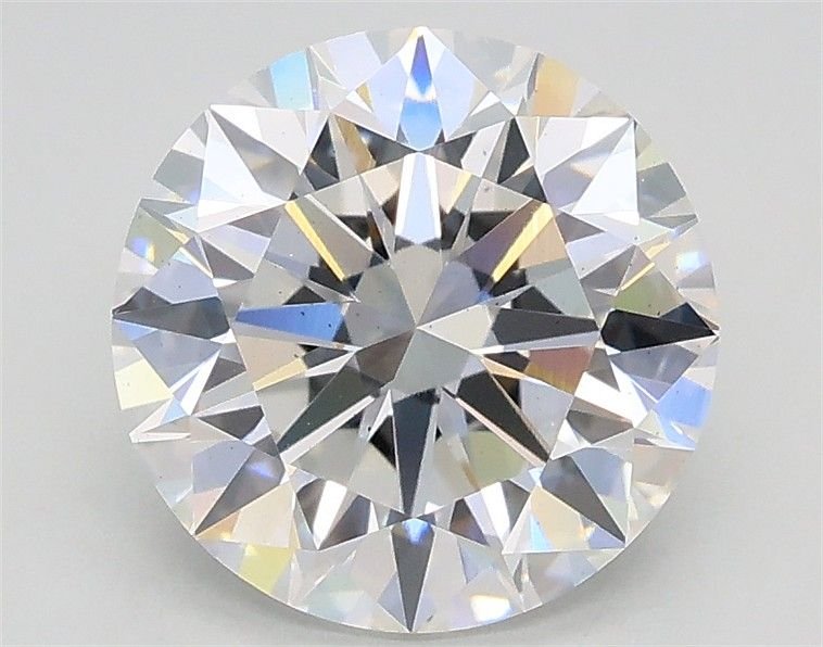 2.01ct D VS2 Excellent Cut Round Lab Grown Diamond