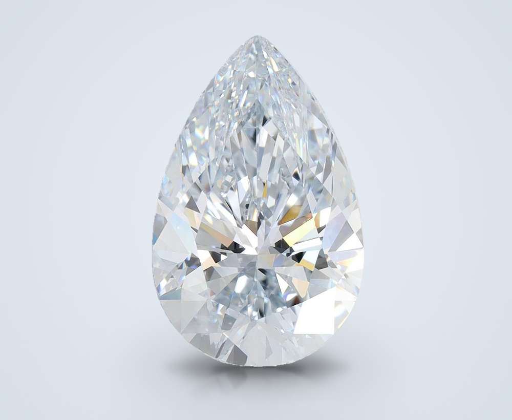 6.61 Carat Pear Lab Diamond