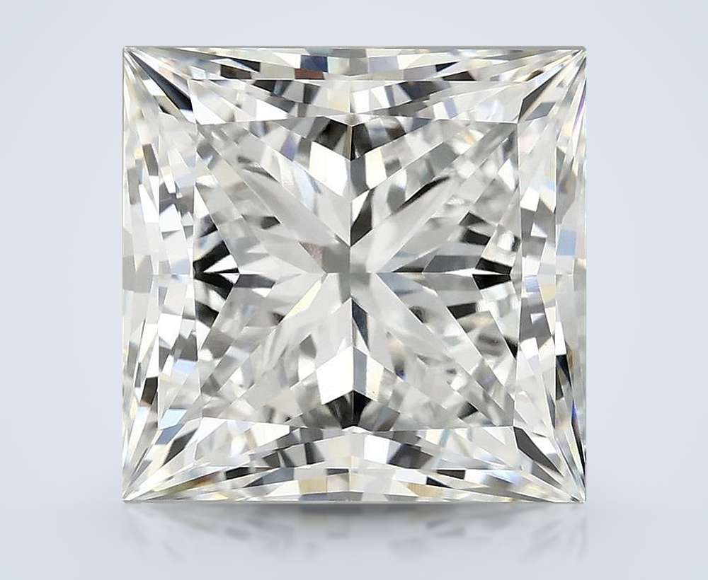 7.52 Carat Princess Lab Diamond
