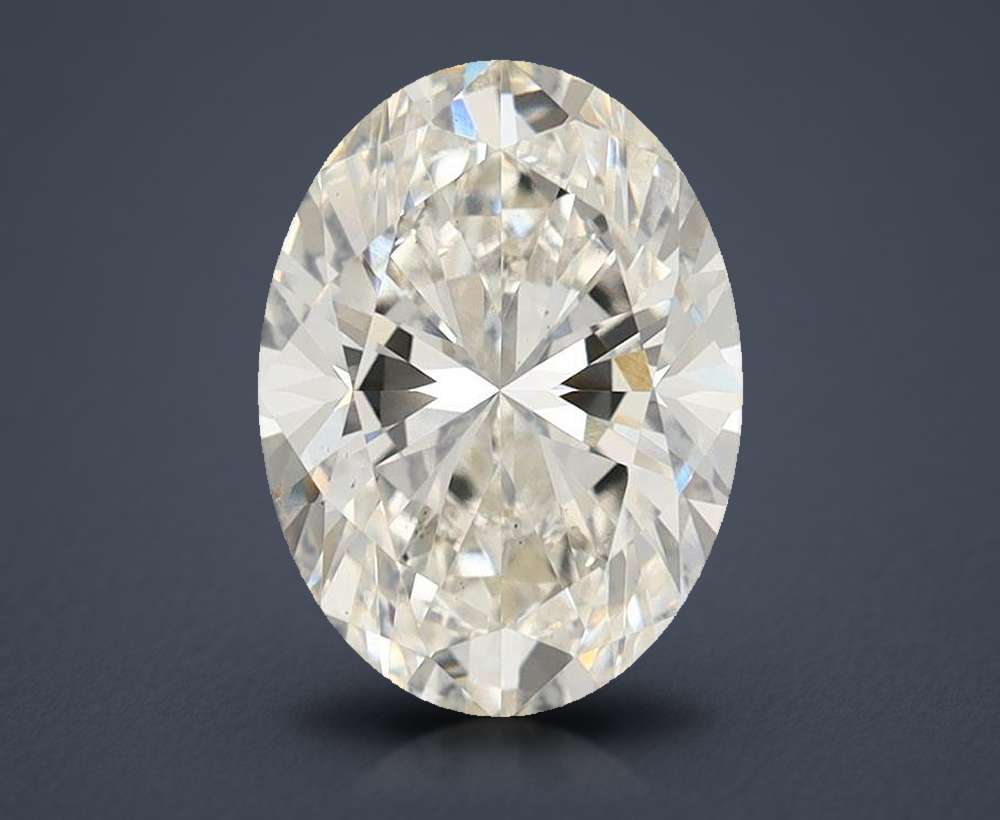 2.86 Carat Oval Lab Diamond