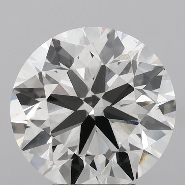 3.45ct H VS1 Excellent Cut Round Lab Grown Diamond