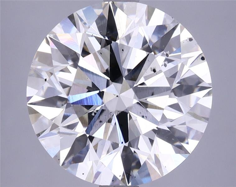 5.01ct G SI2 Excellent Cut Round Lab Grown Diamond