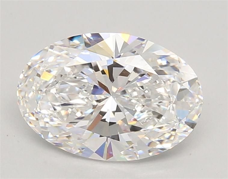 2.04ct D VVS1 Rare Carat Ideal Cut Oval Lab Grown Diamond