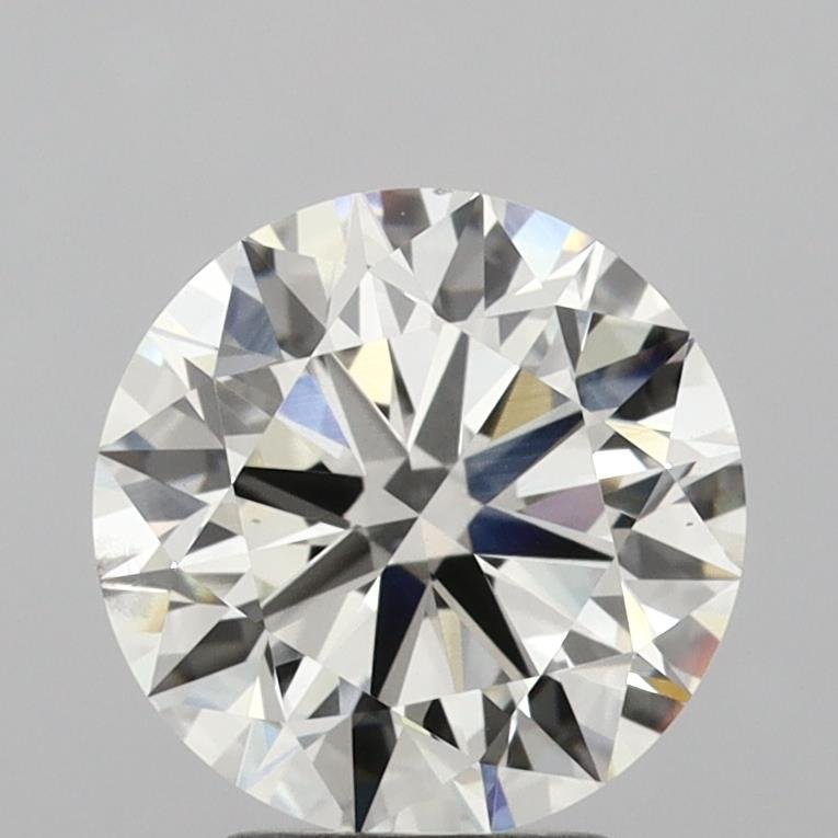 3.23ct H VS2 Very Good Cut Round Lab Grown Diamond