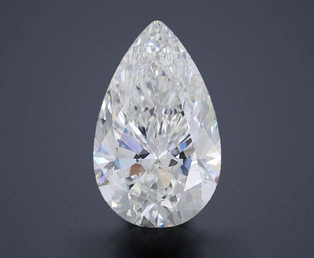 5.91 Carat Pear Lab Diamond
