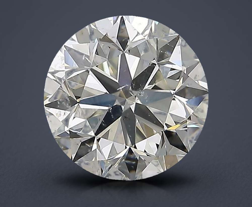 2.50 Carat Round Natural Diamond