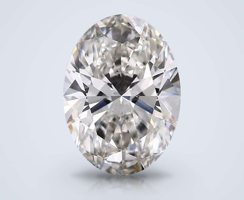8.05 Carat Oval Lab Diamond