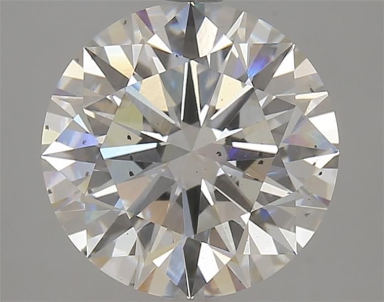 4.10ct G SI1 Rare Carat Ideal Cut Round Lab Grown Diamond