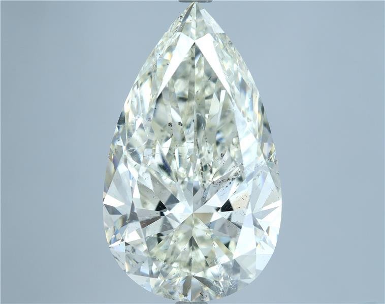 8.50ct J SI2 Rare Carat Ideal Cut Pear Diamond